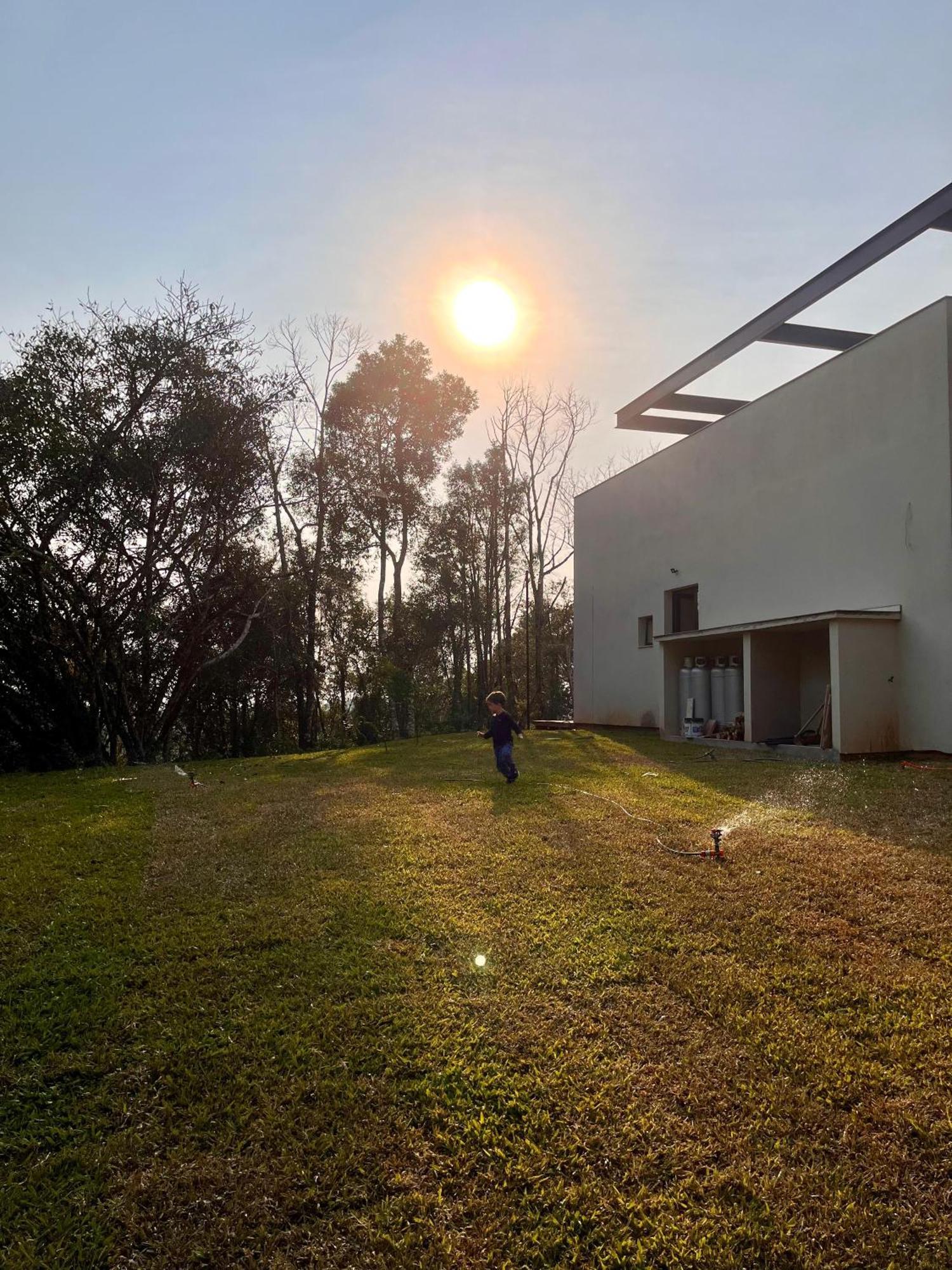 Paraiso Em Rancho Queimado Com Piscina Aquecida Luaran gambar
