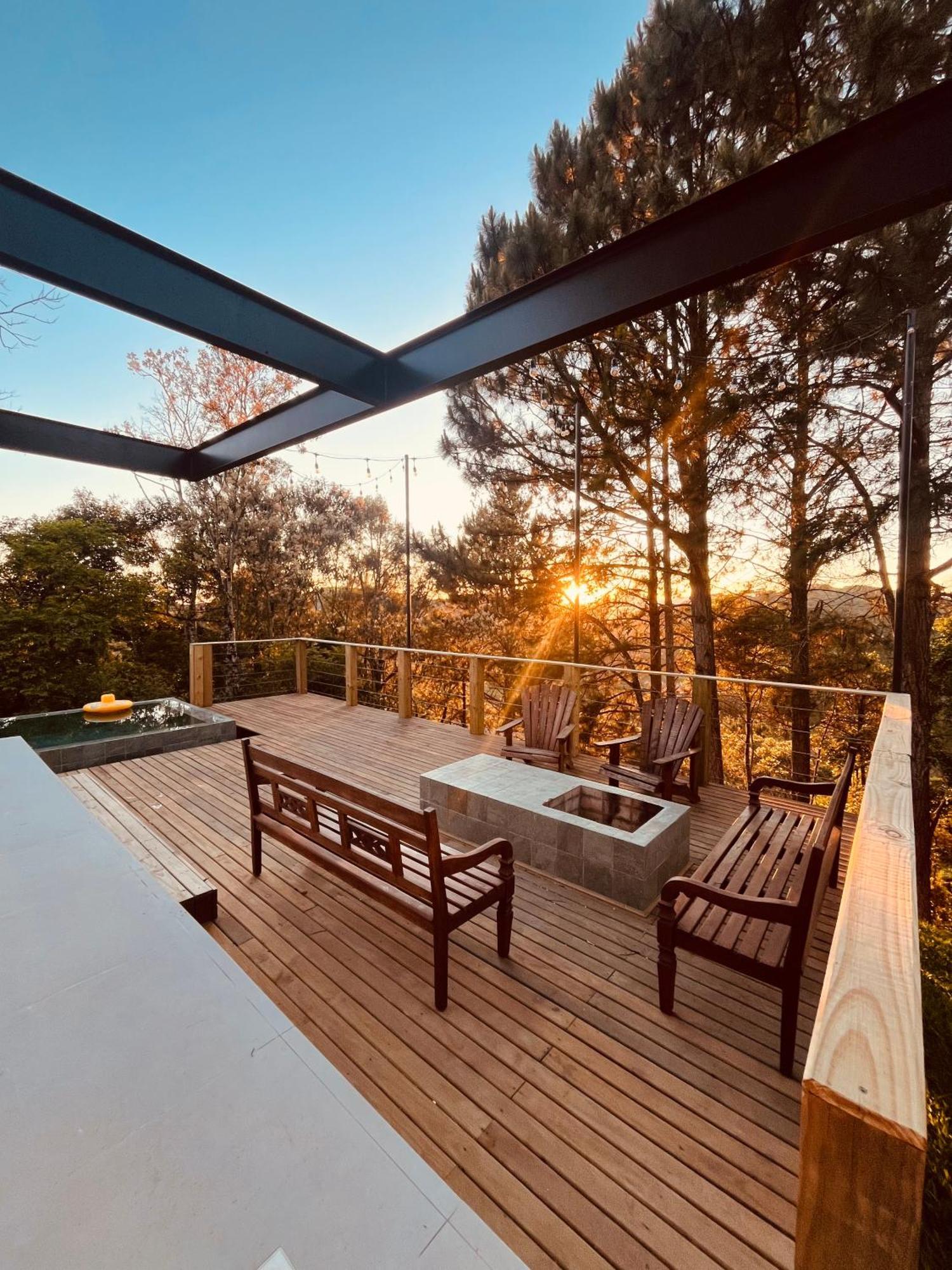 Paraiso Em Rancho Queimado Com Piscina Aquecida Luaran gambar